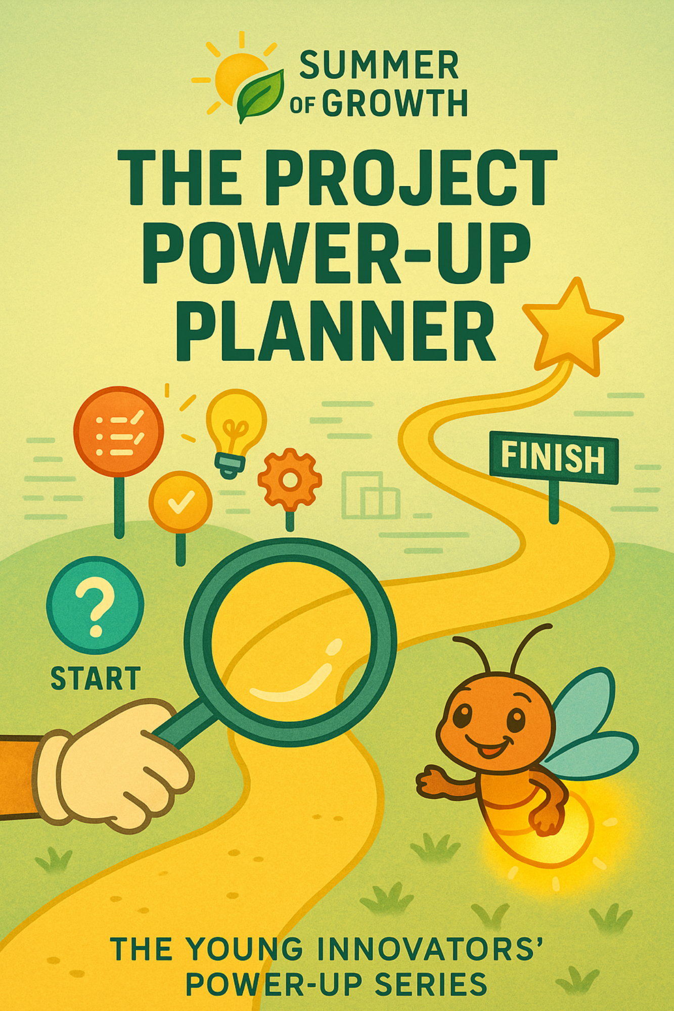 Project Power-Up Planner front cover