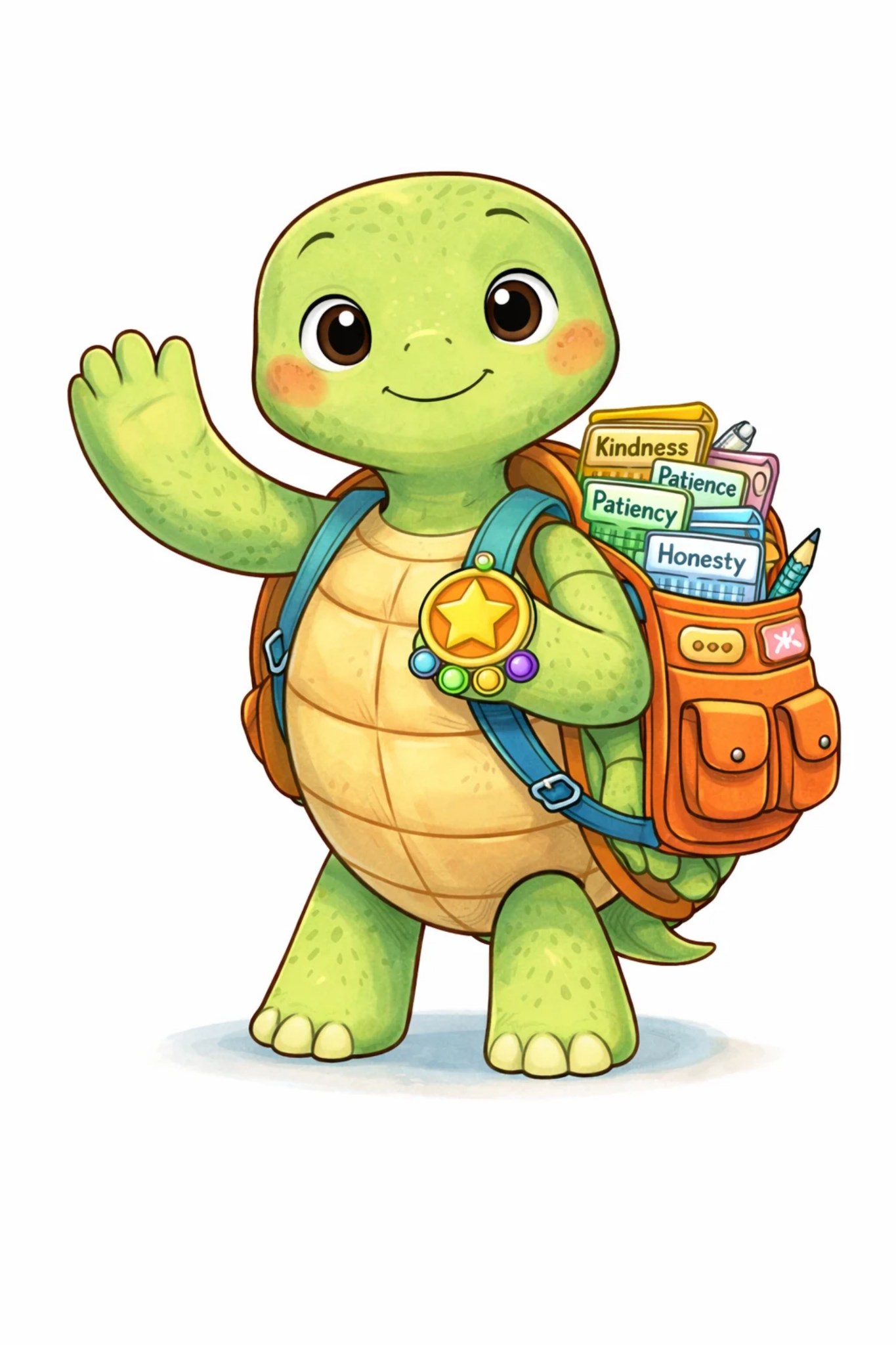 Cal the turtle, guide to the developing Friendship Series